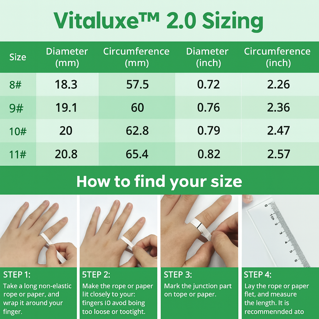 Vitaluxe™ Wellness Ring 2.0