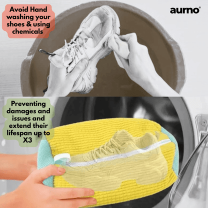 Aurno® Shoe Cleaner Bag