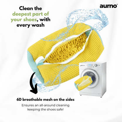 Aurno® Shoe Cleaner Bag