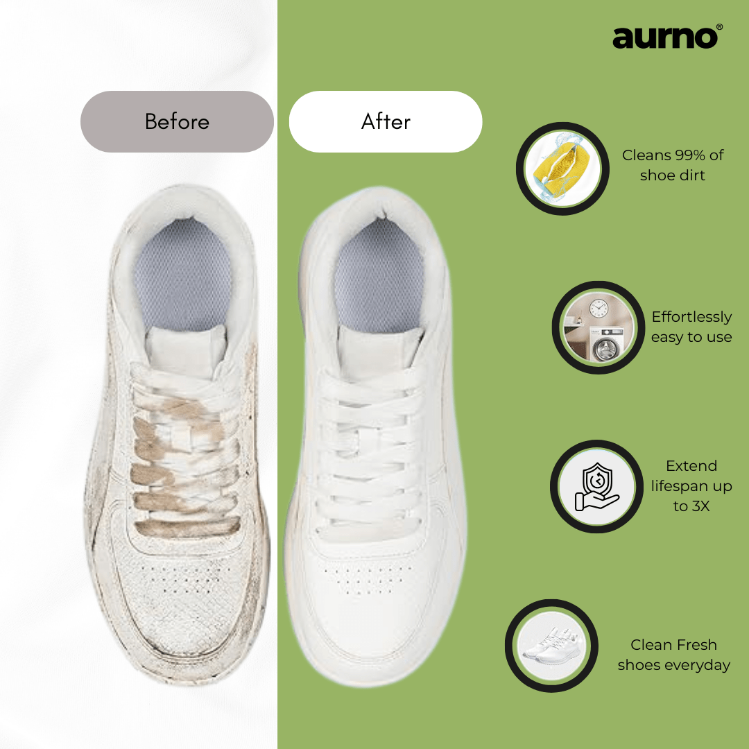 Aurno® Shoe Cleaner Bag