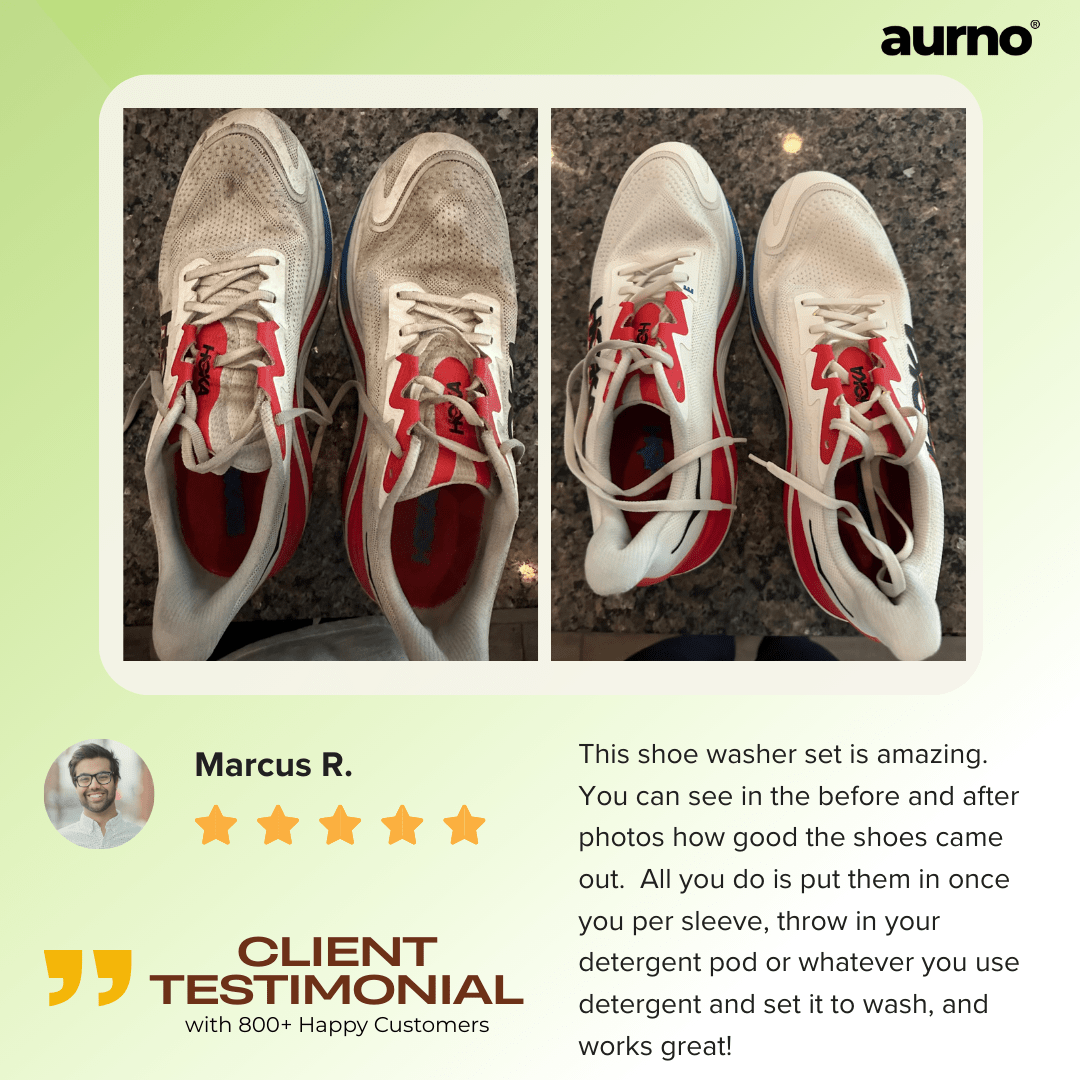 Aurno® Shoe Cleaner Bag