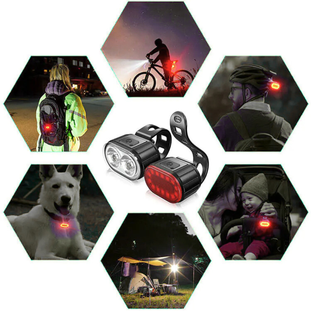 Bike Safety Light Set