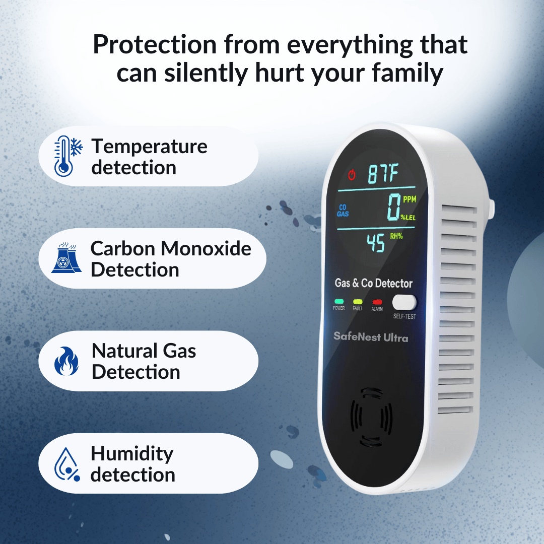 SafeNest Ultra™ 4-in-1 Detector