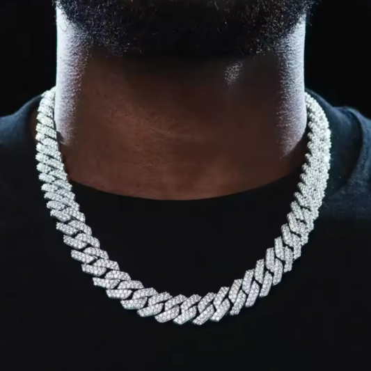 Aurno® Iced Out Chain Necklace